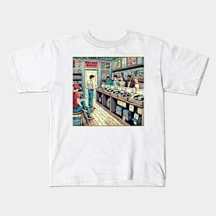 Record shop Kids T-Shirt